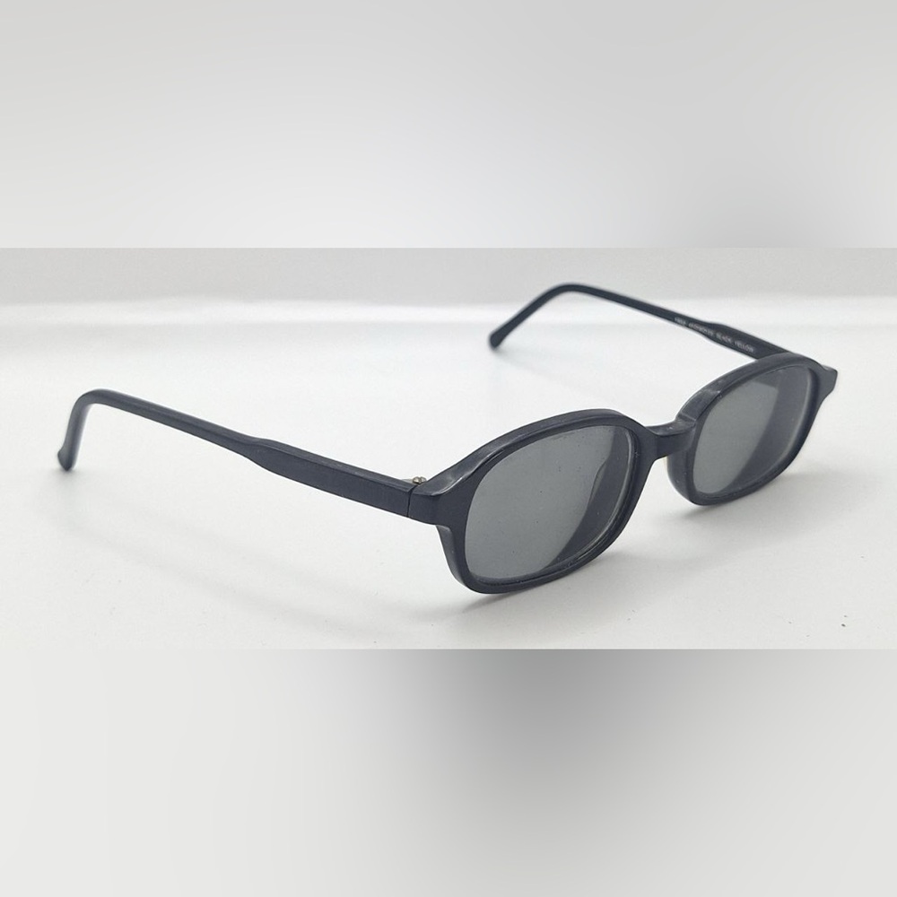 Vintage Advantage Eyewear TR52 Black Oval Sunglasses Frames Only